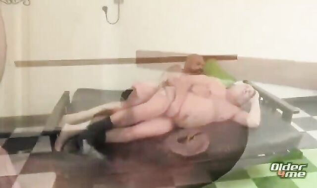 muscular Grwitha drilled Rock-hard