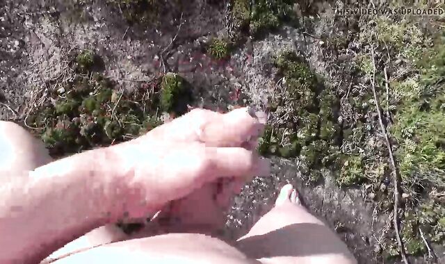 Ulf Larsen Public fap off In Oslo - Norway