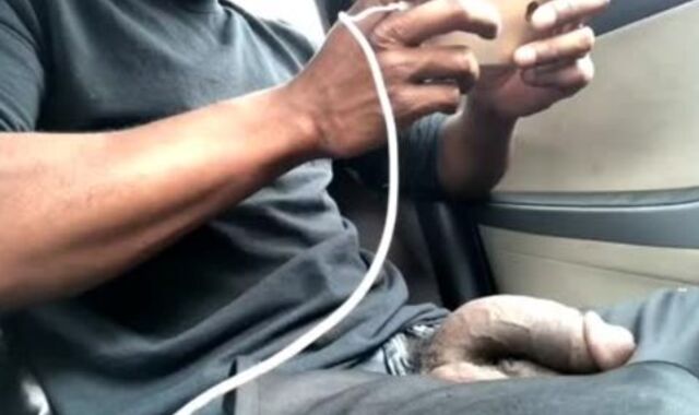 dark chap Camper fap off