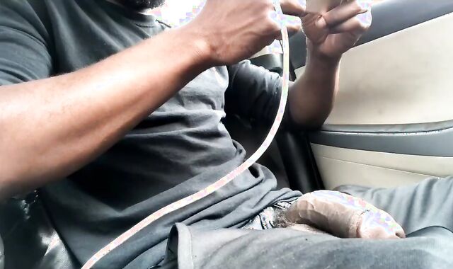 dark chap Camper fap off