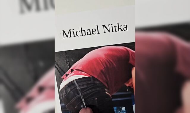 Cumtribute to Michael Nitka's sexy ass