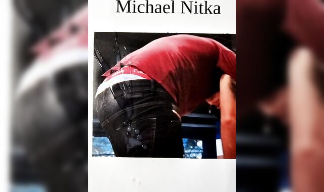 Cumtribute to Michael Nitka's sexy ass