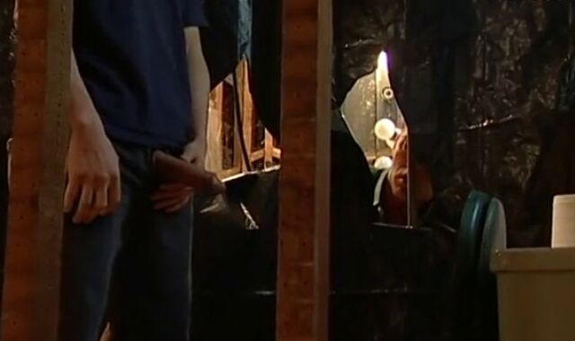 Construction Employee Slobber Roasting