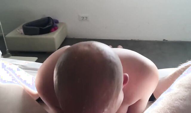 Blowing on a Trunk of Married Stud and Parent of college-aged Y.o. Stepson.