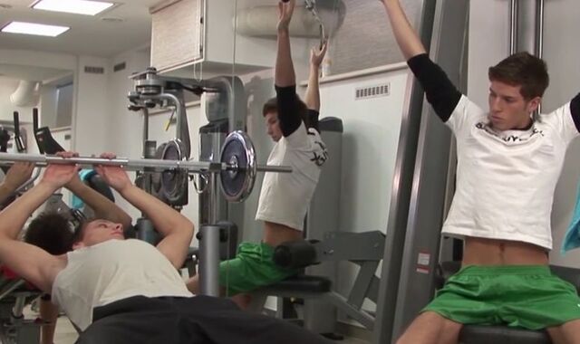 get Wild while Working out and have some Fag Fuckfest