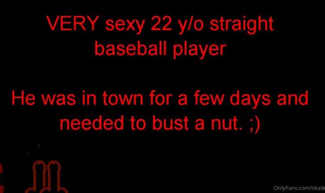 Skaden Gets Throatfucked by Sizzling Baseball Player