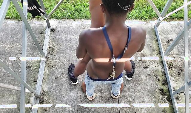 Gay-for-pay School Football Jock Bangs me Moist under Bleachers