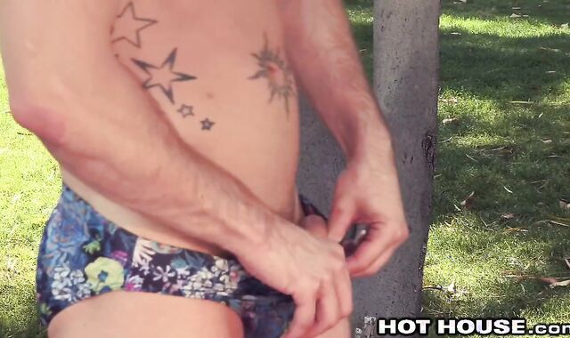 Hothouse - Well-lubed up Jocks Ravage at the Pool