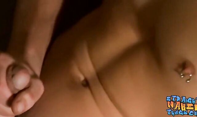 Killer Gay-for-pay Man Faps off into a Gigantic Jizm Blast