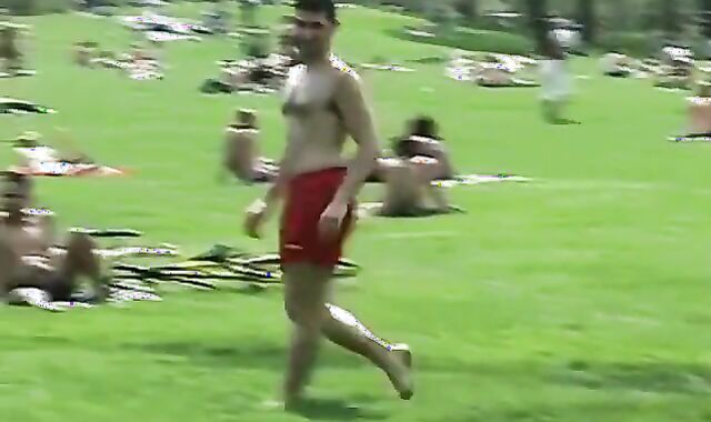 Sporty Faggots Soles Lubricated up and Kittled by his Mates (footfriends)