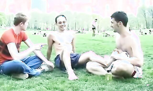 Sporty Faggots Soles Lubricated up and Kittled by his Mates (footfriends)