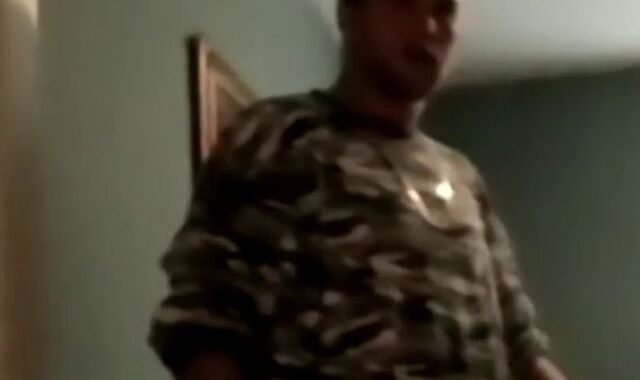 Old Ebony Dude Blows 2 Giant Stiffys beforehot