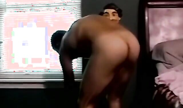 Old Ebony Dude Blows 2 Giant Stiffys beforehot