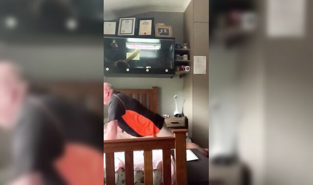 REAL - I WAIT EVERYDAY LIKE THIS FOR FATHER TO COME HOME AND USE ME