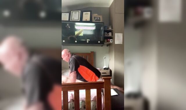 REAL - I WAIT EVERYDAY LIKE THIS FOR FATHER TO COME HOME AND USE ME