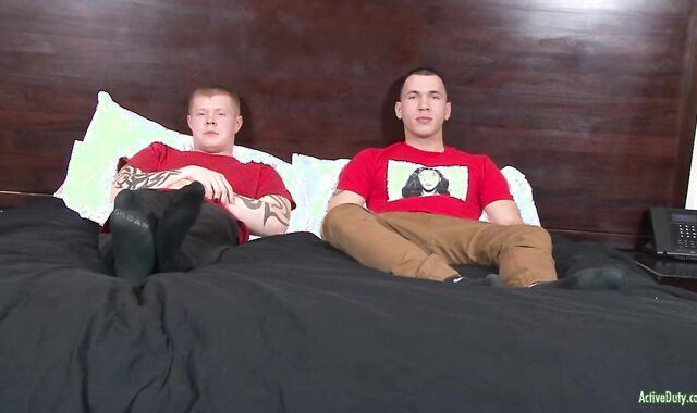 ActiveDuty Military Men Experiting