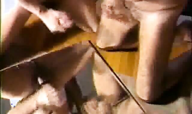 Spear Throating Hunky Hunk Gets a Hand job