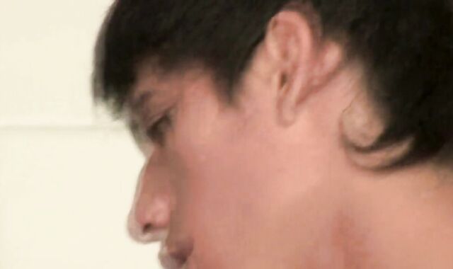 Youthful fledgling mexican twunk fuckin' buddy