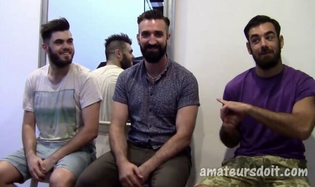 Unshaved Unexperienced Three way