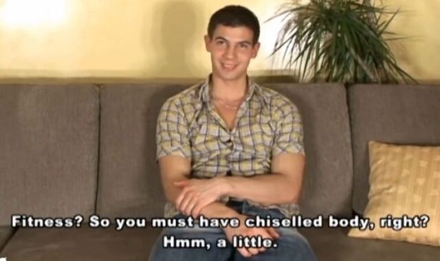 Roy Merrick has no Problem getting Bare for the Camera