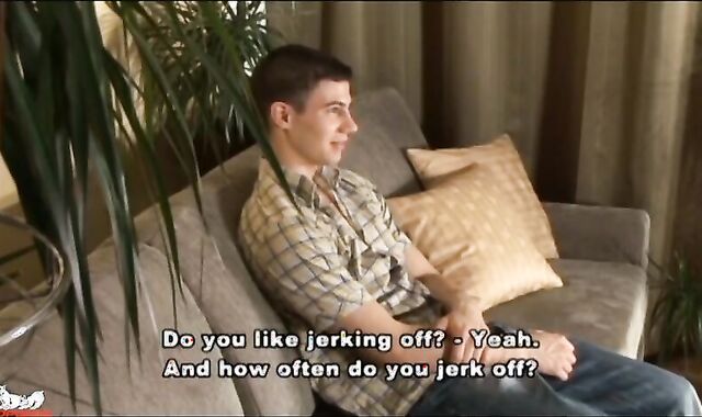 Roy Merrick has no Problem getting Bare for the Camera