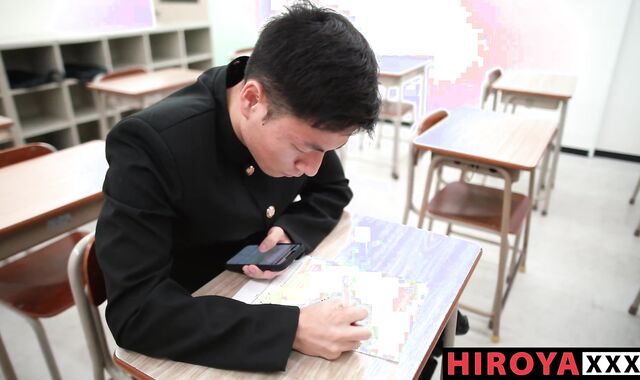 Hiroya Trains Shomei An 3some Sans a condom Lesson