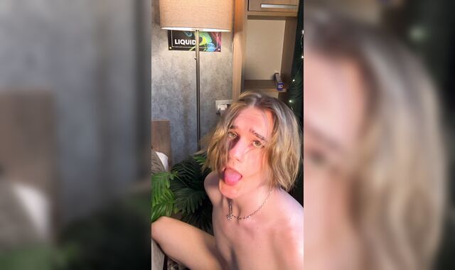 Gorgeous Naked Fit Femboy Taunting