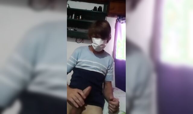 7 mins of unspoiled masculine onanism