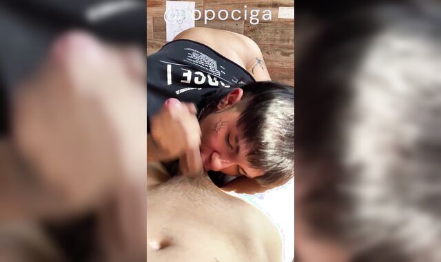 MY GAY-FOR-PAY CLASSMATE CAME TO DO HOMEWORK