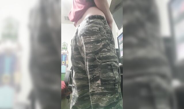 lad stripteases covert g wire under clothes