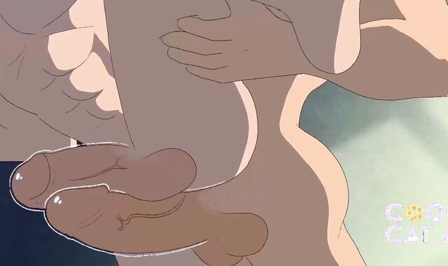 Splendid Wolves Take Turns Pleasing Each Other’s Booty in an Deserted Warehouse