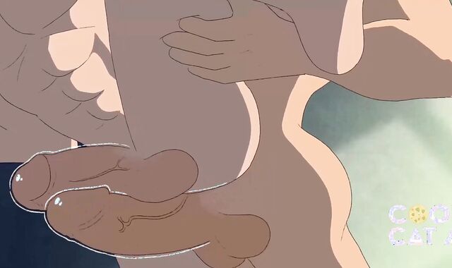 Splendid Wolves Take Turns Pleasing Each Other’s Booty in an Deserted Warehouse