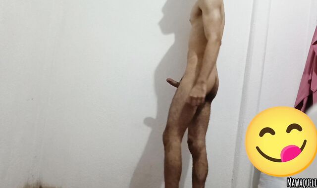 Very first Spunk in three Days – Standing Masturbate in Basketball Cutoffs with Fat Explosion