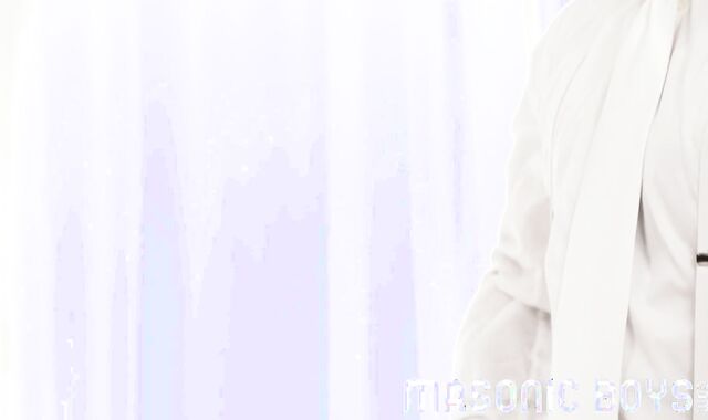 MasonicBoys - Guiltless lad Cole Blue barebacked by draped suited DILF