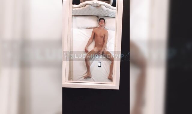 Fat Popshot Alone in Motel Apartment - Solo Getting off