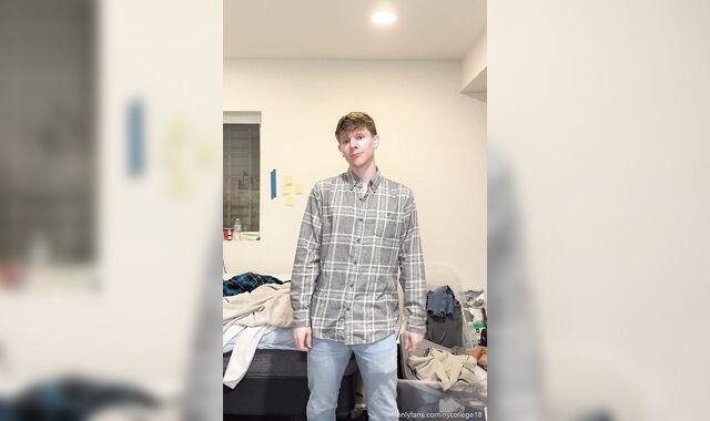 First-timer School Dangled Lad Magically Loses Clothes