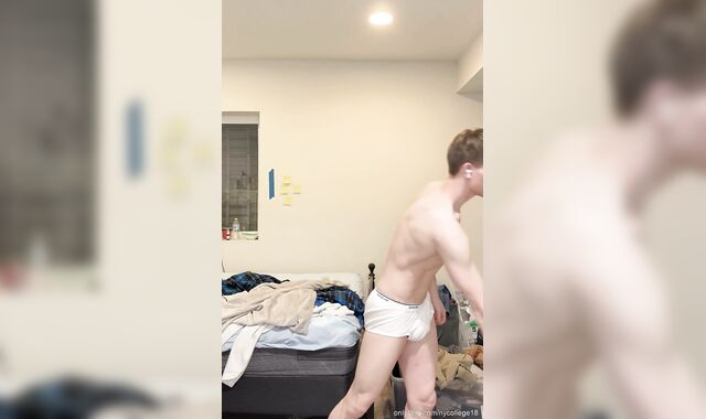 First-timer School Dangled Lad Magically Loses Clothes