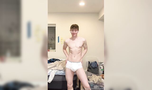 First-timer School Dangled Lad Magically Loses Clothes