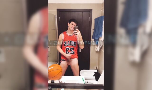 twenty one Yr Older Youngster Tugging Off in the Shower Humungous Popshot Blast