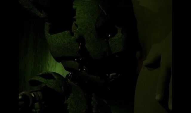 Springtrap inhaling salami