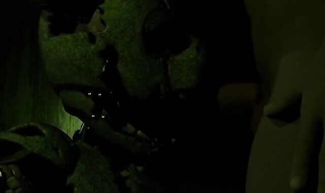 Springtrap inhaling salami