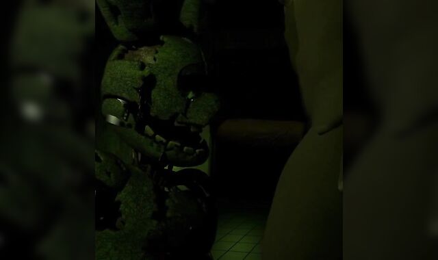 Springtrap inhaling salami