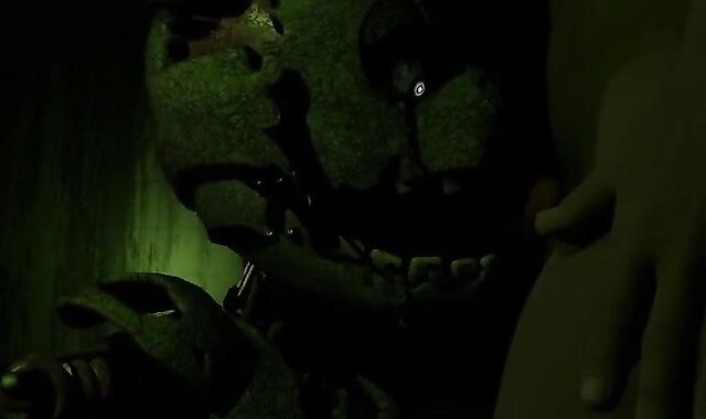 Springtrap inhaling salami