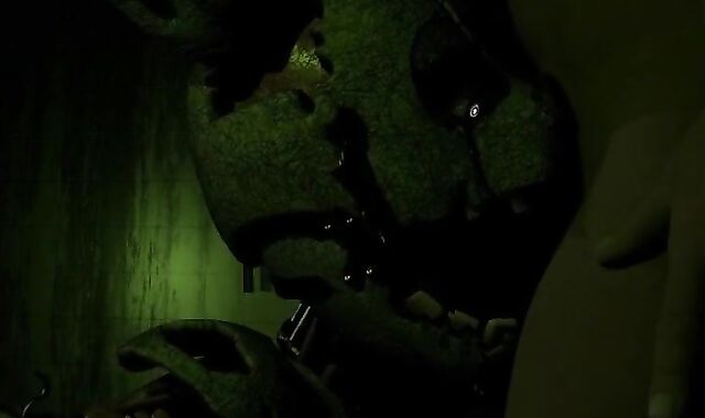 Springtrap inhaling salami