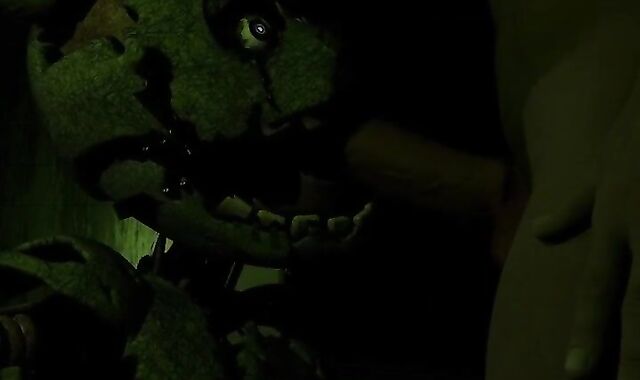 Springtrap inhaling salami