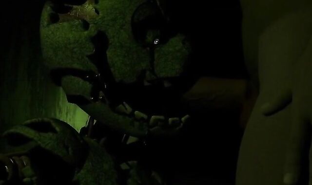 Springtrap inhaling salami