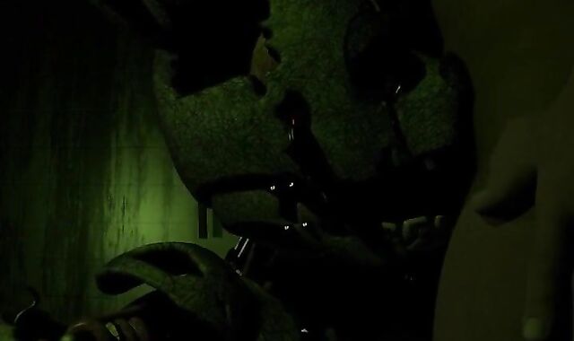 Springtrap inhaling salami