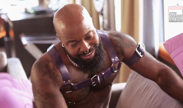 BIG BLACK COCK Jasper Glides His Knuckle Inwards Axel Abysse Greedy Fuck-hole