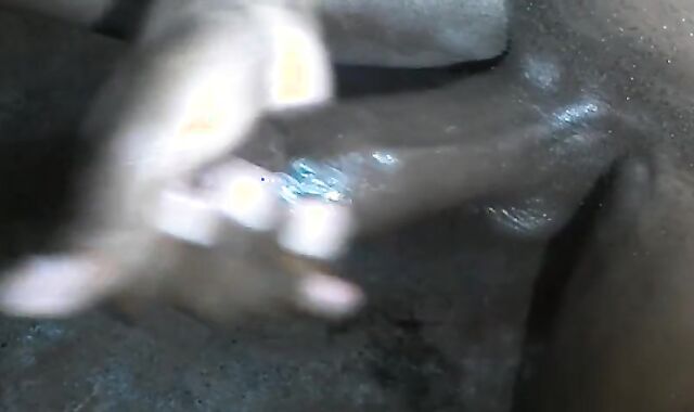 MONSTER EBONY MANMEAT ROCK HARD MILKING