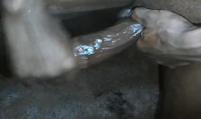 MONSTER EBONY MANMEAT ROCK HARD MILKING